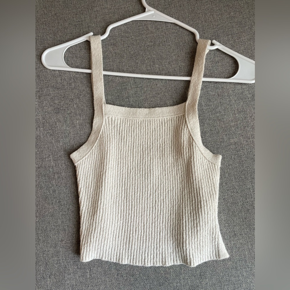 BDG White Tank Top